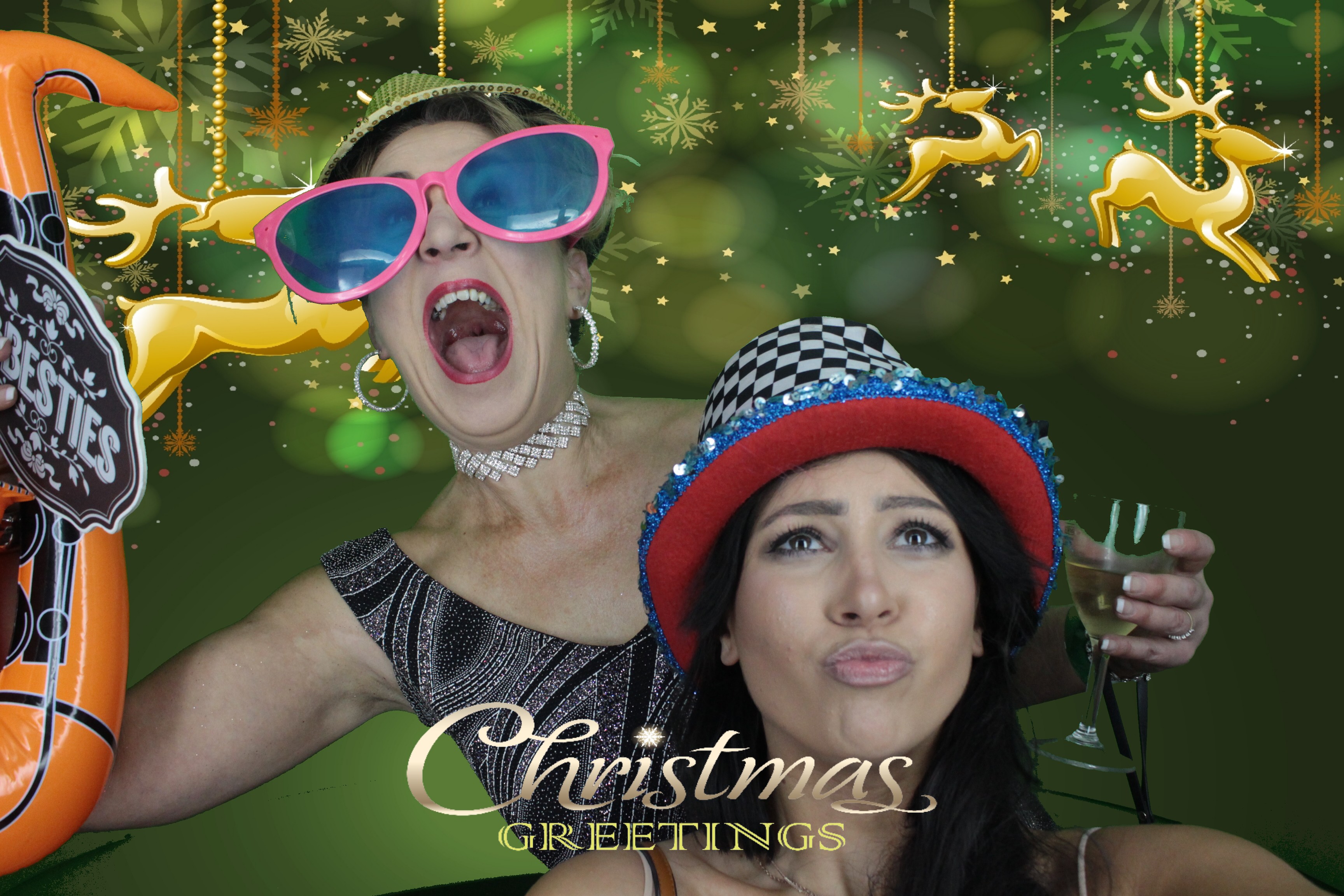 One Line Christmas Party | View more photos from the event at gallery.myphotoboothexperience.co.uk/u/MyPhotoBoothExperienceLtd/One-Line-Christmas-Party
